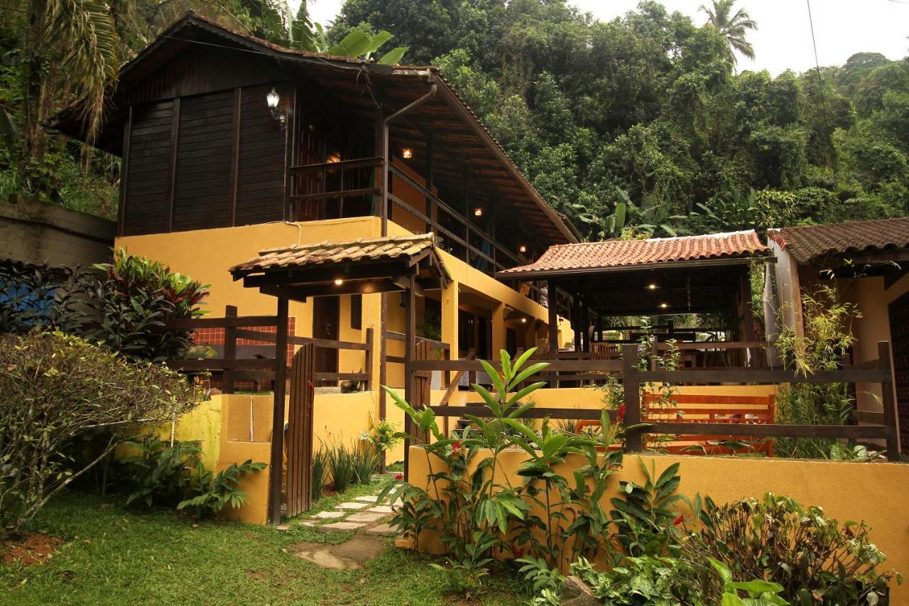 Pousada Canoa Da Praia Abraão Exterior foto