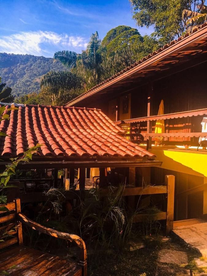 Pousada Canoa Da Praia Abraão Exterior foto